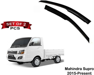 Kunj Autotech For Convertibles Front, Rear Wind Deflector(Tinted Mahindra Supro LX 8 Str)