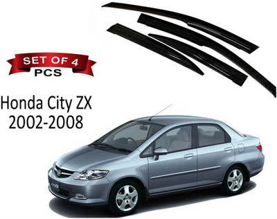 Kunj Autotech For Front, Rear Wind Deflector(Tinted Honda City ZX)