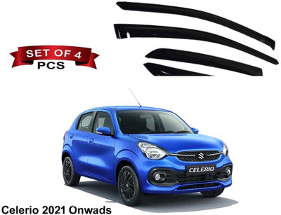 Kunj Autotech For Convertibles Front, Rear Wind Deflector(Tinted Maruti Celerio)