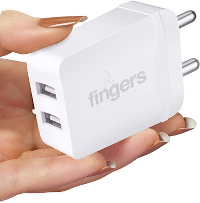 FINGERS 2.4 A Wall Charger for Mobile(White)