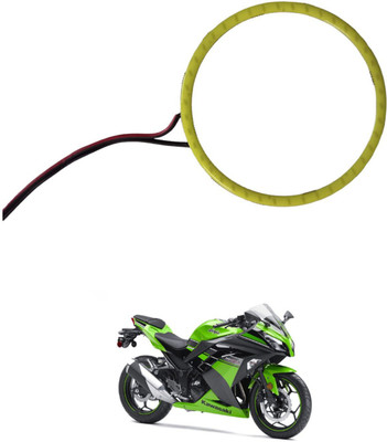 PRTEK 70mm COB Led Angel Eyes Headlight Halo Ring Warning Lamp 499 Projector Lens