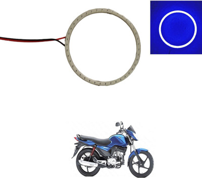 PRTEK 70mm COB Led Angel Eyes Headlight Halo Ring Warning Lamp 149 Projector Lens