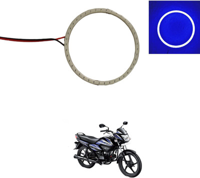 PRTEK 70mm COB Led Angel Eyes Headlight Halo Ring Warning Lamp 143 Projector Lens