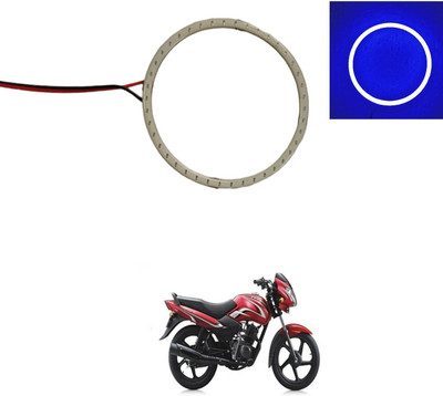 PRTEK 70mm COB Led Angel Eyes Headlight Halo Ring Warning Lamp 147 Projector Lens