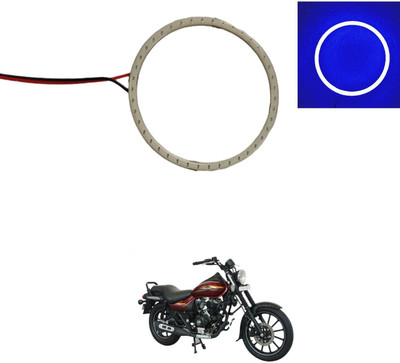 PRTEK 70mm COB Led Angel Eyes Headlight Halo Ring Warning Lamp 17 Projector Lens