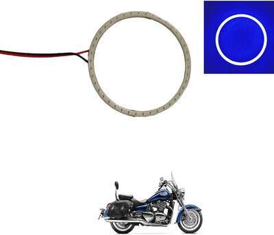 PRTEK 70mm COB Led Angel Eyes Headlight Halo Ring Warning Lamp 163 Projector Lens