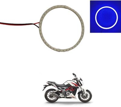 PRTEK 70mm COB Led Angel Eyes Headlight Halo Ring Warning Lamp 166 Projector Lens