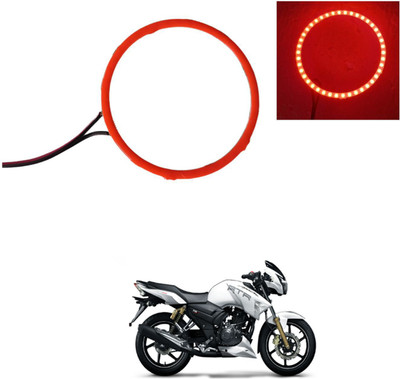 PRTEK 70mm COB Led Angel Eyes Headlight Halo Ring Warning Lamp 206 Projector Lens