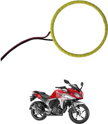 PRTEK 70mm COB Led Angel Eyes Headlight Halo Ring Warning Lamp 458 Projector Lens