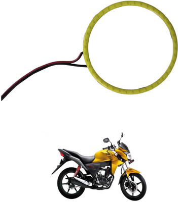 PRTEK 70mm COB Led Angel Eyes Headlight Halo Ring Warning Lamp 417 Projector Lens