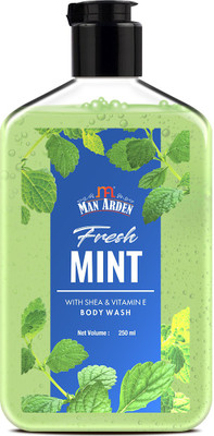 Man Arden Fresh Mint Luxury Body Wash Infused With Shea Butter & Vitamin E(250 ml)