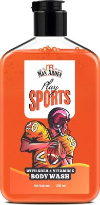 Man Arden Play Sports Luxury Body Wash Infused With Shea Butter & Vitamin E(250 ml)