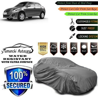 Tamanchi Autocare Car Cover For Maruti Suzuki Swift Dzire LXI Option(Grey)