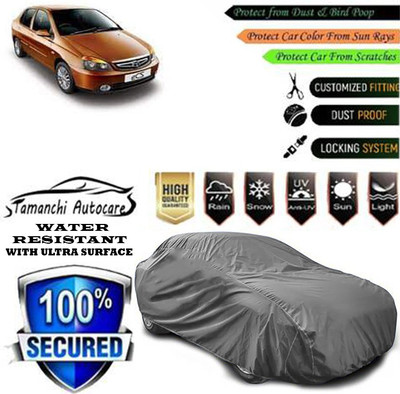 Tamanchi Autocare Car Cover For Tata Indigo eCS GLS(Grey)