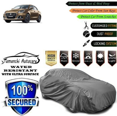 Tamanchi Autocare Car Cover For Maruti Suzuki Swift Dzire AMT ZDI Diesel(Grey)