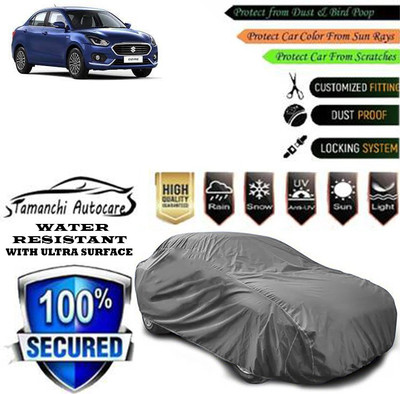 Tamanchi Autocare Car Cover For Maruti Suzuki Swift Dzire AMT ZXI Plus Petrol(Grey)