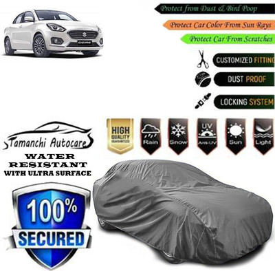 Tamanchi Autocare Car Cover For Maruti Suzuki Swift Dzire AMT ZDI Plus Diesel(Grey)