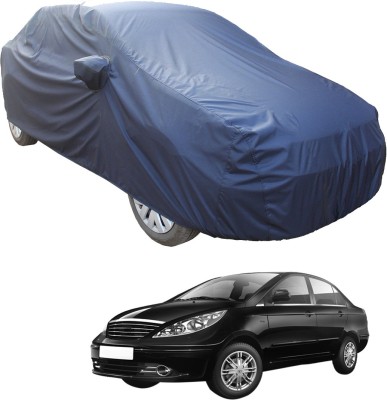 SS Zeeber Car Cover For Tata Manza (Without Mirror Pockets)(Blue)