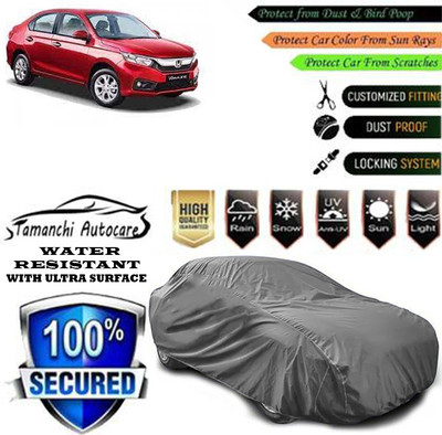 Tamanchi Autocare Car Cover For Honda Amaze VX Diesel(Grey)