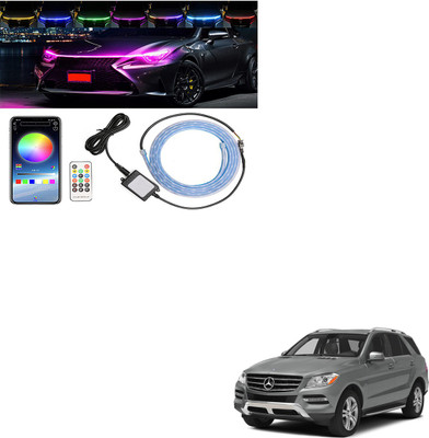 SEMAPHORE Car Hood Strip Light, APP and Remote Control For Mercedes Benz M-Class Car Fancy Lights(Multicolor)