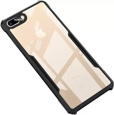 MOBILOVE Back Cover for Apple iPhone 7 Plus / 8 Plus | Four Corner Hybrid Soft PC Anti Clear Gel TPU Bumper Case(Black, Rugged Armor, Pack of: 1)