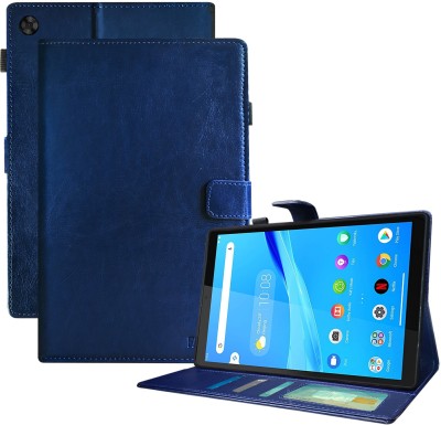 Fastway Flip Cover for Lenovo Tab M8 2nd Gen 8 inch(Blue, Dual Protection, Pack of: 1)