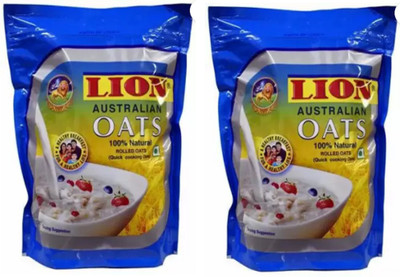 LION Oats 400 GRAMS (200G*2) Pouch(2 x 200 g)