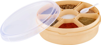 HAPPI Plastic Grocery Container  - 1000 ml(Beige)