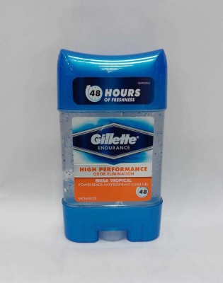 GILLETTE Endurance Brisa Tropical Antiperspirant Clear Gel Deodorant Stick – For Men  (70 ml)