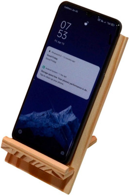 KABILA 1 Compartments Wooden Mobile Phone Stand(Wooden Colour)