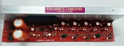 Fenda 5.1 Channel Amplifier Board with STK4191 IC + 2050 Electronic Components Electronic Hobby Kit