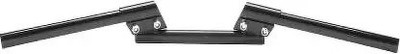 SRPHERE Black Universal Motorcycle Handle Rod Handle Bar (Black) Handle Bar(Black)