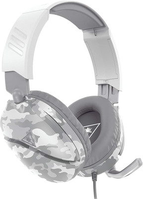 Turtle Beach Recon 70 Wired Gaming(Arctic Camo, On the Ear)
