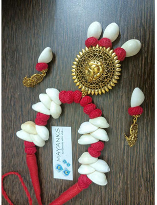 debasrees Fabric Gold Jewellery Set(Pack of 1)