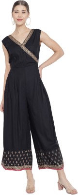 Yash Gallery Solid Women Jumpsuit