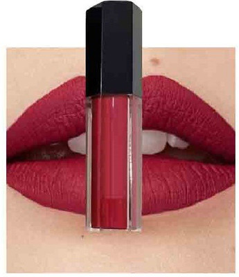 MYEONG New And High Professional Liquid Smudge Proof Daily Use Liquid Lipstick(Dark Maroon, 6 ml)