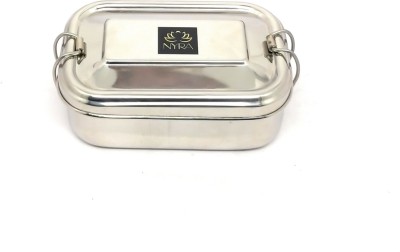 Nyra ® Stainless Steel Food Pack Lunch/Tiffin Box for School/Office - Large 2 Containers Lunch Box(900 ml)