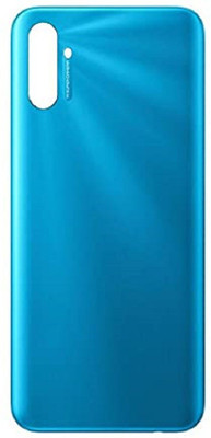 AceKing Realme C3 Battery Door Back Panel Housing Body with Logo Back Panel(Blue)