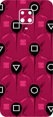 wrap craft Redmi Note 9 Pro Max Mobile Skin(Multicolor)