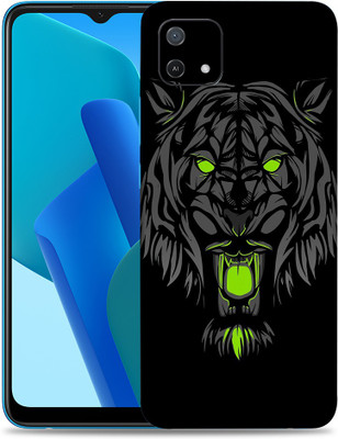 SkinoMania Oppo-A16e Mobile Skin(Multicolor TIger-Green)