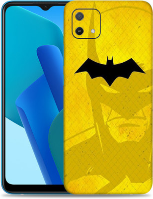 SkinoMania Oppo-A16e Mobile Skin(Yellow-Batman)