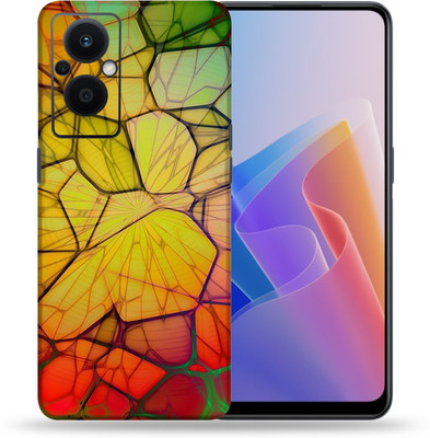 OggyBaba Oppo F21 Pro 5g, Colorful Abstract Mobile Skin(Multicolor)