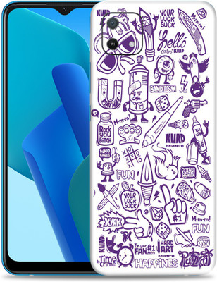 SkinoMania Oppo-A16e Mobile Skin(Multicolor Bandits)