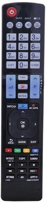Haimac ® LCD/LED Remote No. URC78, Compatible for  LCD/LED/Plasma TV Remote Control LG Remote Controller(Black)