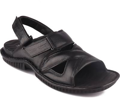RED CHIEF Men Black Sandals Price History