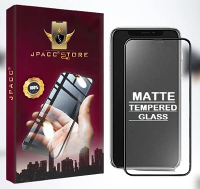 JPACC Edge To Edge Tempered Glass for [ Premium HD ] MATTE Tempered Glass Screen Protector For 11 PRO MAX / XS MAX Full Coverage [ SUPER SMOOTH ] 9H Edge To Edge Front Temper Glass Guard With INSTALLATION KIT, APPLE IPHONE 11 PRO MAX, Apple iPhone XS Max(Pack of 1)