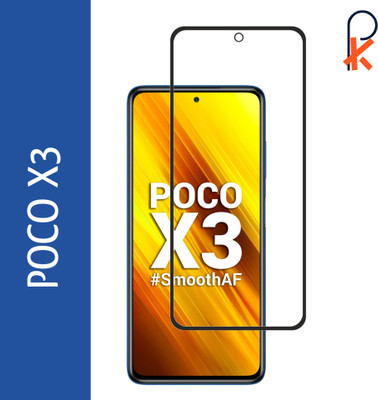 ProKartHUB Edge To Edge Tempered Glass for POCO X3(Pack of 1)