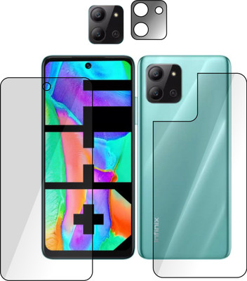 PONDRIK Front and Back Screen Guard for Infinix Hot 11 2022(Pack of 3)
