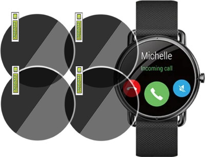EJZATI Screen Guard for .NoiseFit Buzz Smart Watch SCREEN TEMPERED(Pack of 4)