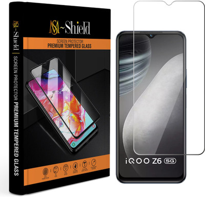 MS-Shield Tempered Glass Guard for iQOO Z6, iQOO Z6 5G(Pack of 1)